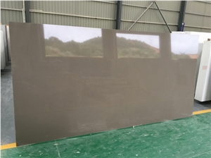 Unsui Compac Kenya Brown Quartz Stone Slab Sufaces