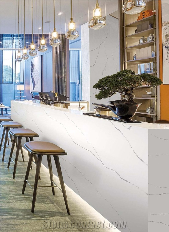 Viatera Corian Marble Lowes Look Quartz Countertop