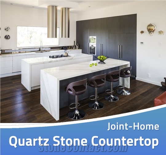 Zodiaq Corian Calacatta Natura Quartz Countertops