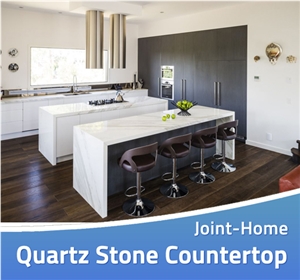 Zodiaq Corian Calacatta Natura Quartz Countertops
