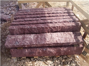 Porphyry Red Porfido Kerbstone Pavers Porphyry Red Porfido Kerbstone Pavers