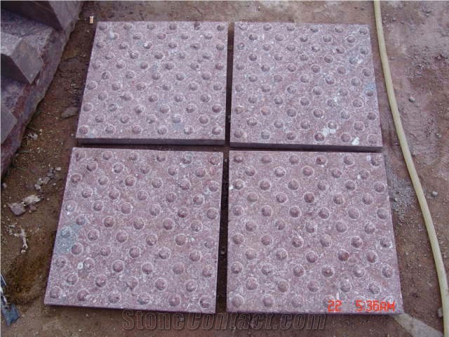 Porphyry Red Porfido Pavers, Blind Stone