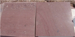 Porphyry Red Porfido Tiles Flamed, Polished, Cubes