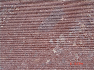 Porphyry Red Rosa Porfido Tiles Chiseled Paving