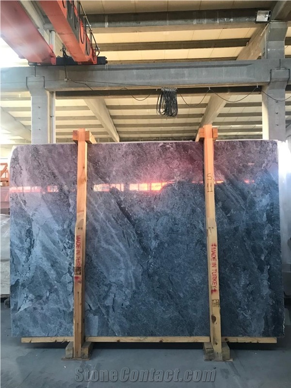 Emirdag Grey Marble Blocks Veincut&Crosscut, Emirdag Silver Marble