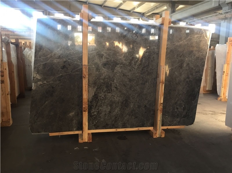 Emirdag Grey Marble Blocks Veincut&Crosscut, Emirdag Silver Marble