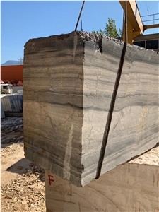 Emirdag Grey Marble Blocks Veincut&Crosscut, Emirdag Silver Marble