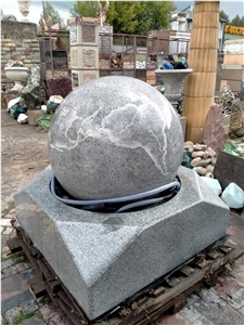 Granite Floating Ball Fountain