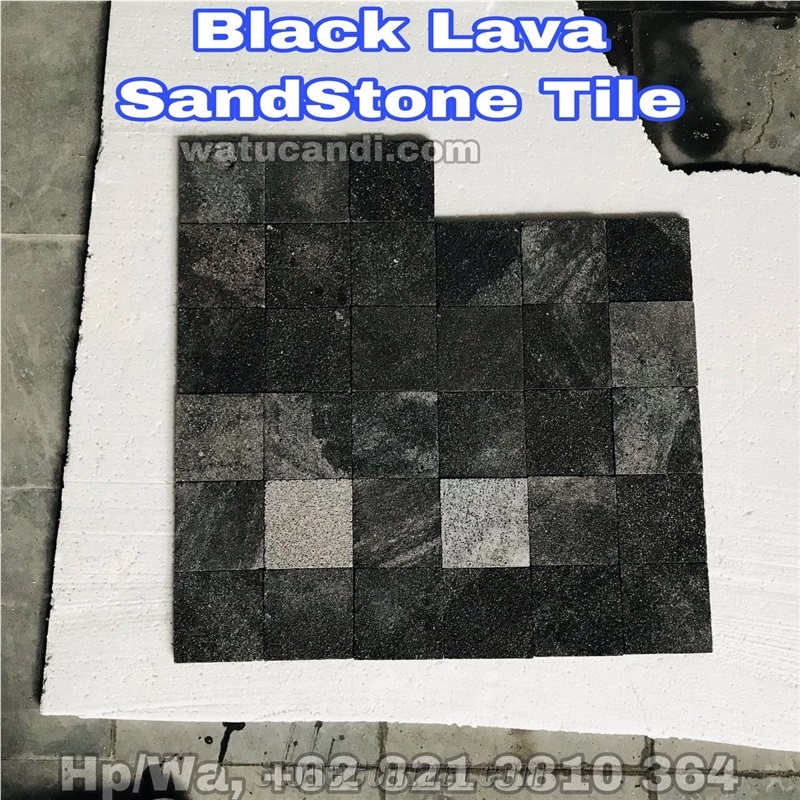 Black Lava Stone Temple Batu Candi Hitam Indonesia