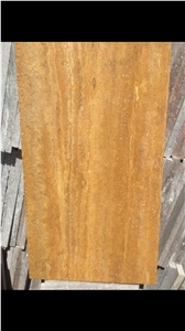 Azarshar Yellow Travertine Slabs
