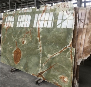 Iran Green Onyx Slabs