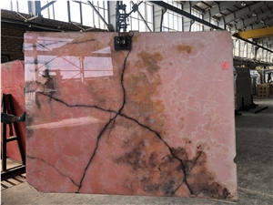 Persian Pink Onyx Slabs