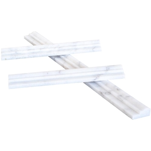 Afyon White Marble Border Trim