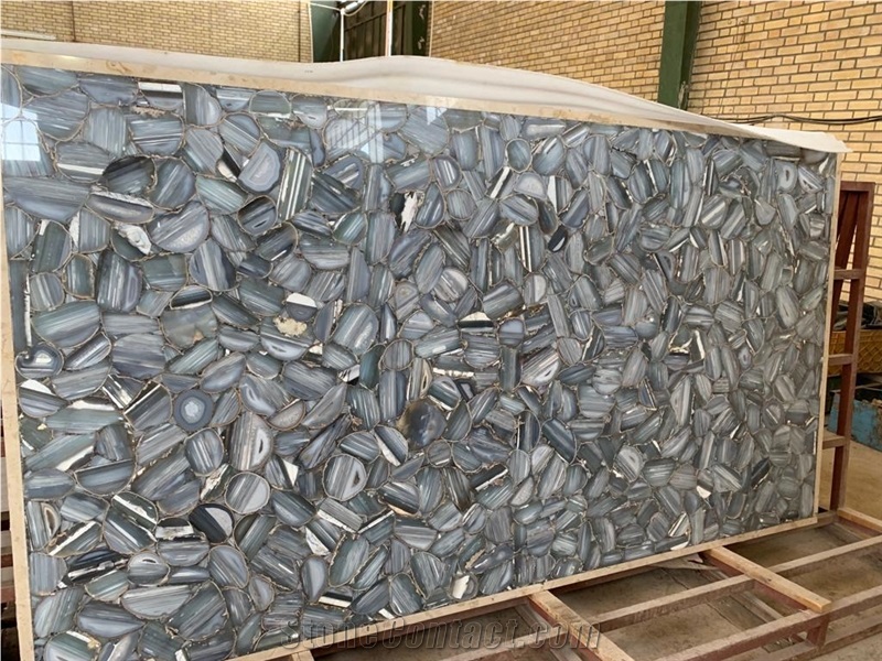 Agate Semi Precious Stone Slabs