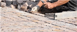 Porfido Trentino Cube Stone,Cobble Stone