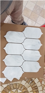 Afyon Honey Marble Mosaic Pattern Gk01m Marble Mosaic Tiles