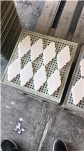 Afyon Honey Marble Mosaic Pattern Gk01m Marble Mosaic Tiles