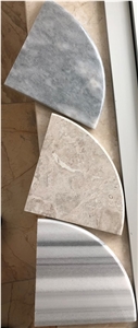 Marble Shower Corner Shelfs