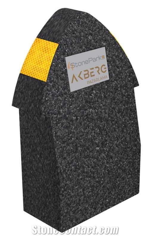 Street Barriers Border Type, Basalt Bollards