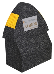 Street Barriers Border Type, Basalt Bollards