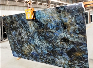 Labradorite Blue Granite Slabs
