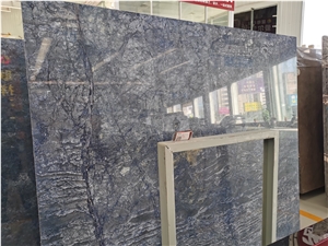 Bathroom Tiles Murals Big Slabs Blue Marble