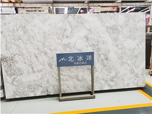 China Arctic Ocean Quartzite Slabs Wall Tile Floor