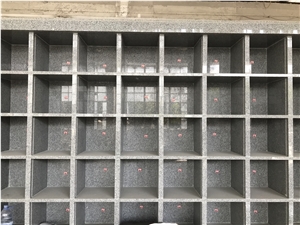 China Light Grey 603 Granite Columbarium Mausoleum