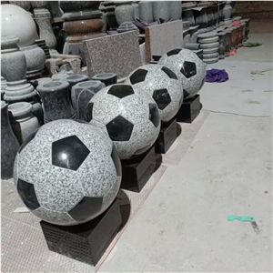 G603 China Grey Football Custom Monument Asseories