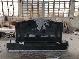 Granite Cemetery Tombstones Upright Monument