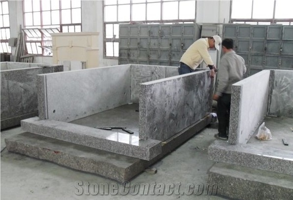 Granite Mausoleum Columbarium Cemetery Crypts