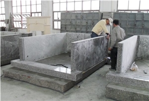 Granite Mausoleum Columbarium Cemetery Crypts