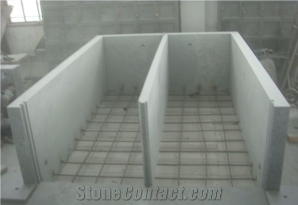 Granite Mausoleum Columbarium Cemetery Crypts
