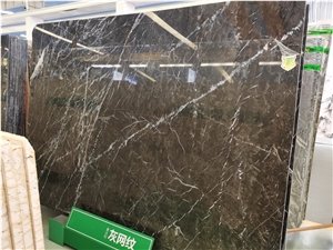 Light Emperador Grey Marble Slabs, Floor Tiles