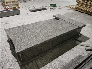 Poland Style G664 Granite Tombstone,Gravestone