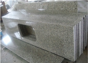 Tiger Skin White Granite Bath Countertop Vanity