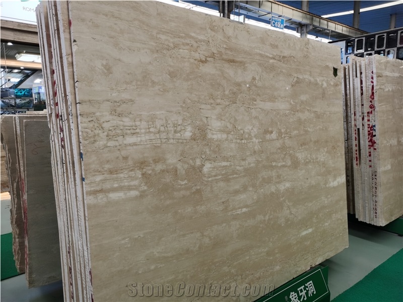 Travertine Blocks Boulder Rock Quarry Big Slabs