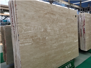 Travertino Montemerano,Ivory Beige Travertine Slab