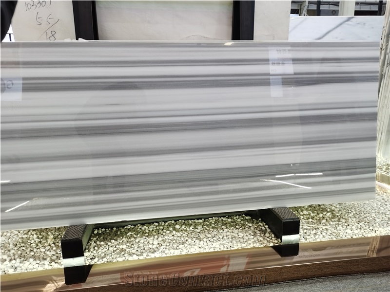 Wood White Marble