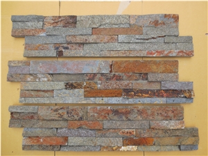 Z Shape Corner Cultured Stone Stacked Cladding