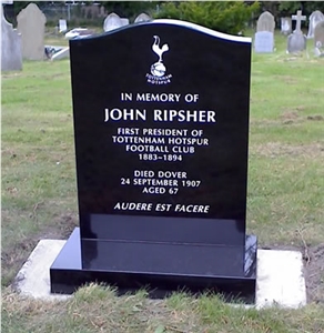 Black Granite Headstone,Black Cross Monuments
