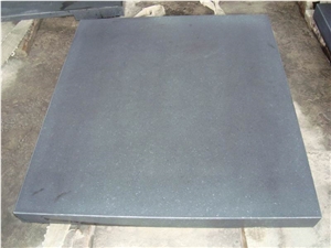Black Pearl (Flamed+Brushed) Black Granite