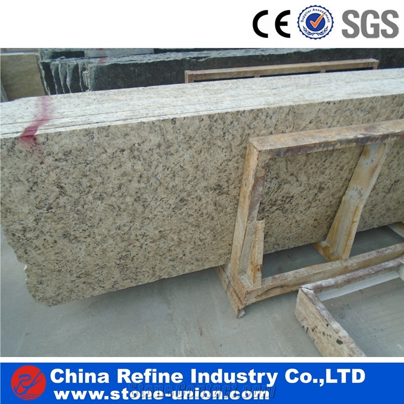 Brazil Giallo Ornamental Granite Slabs and Tiles