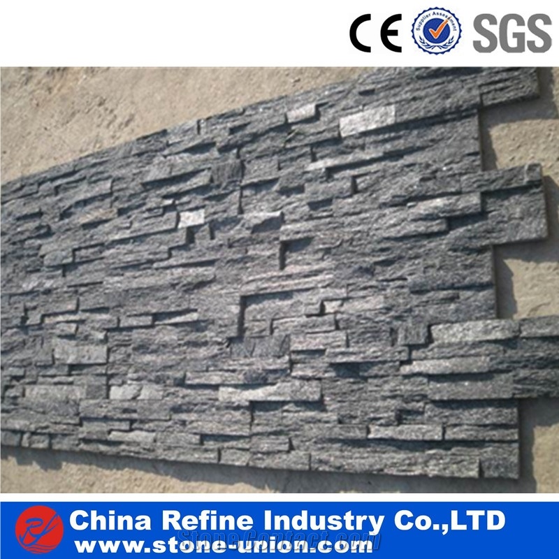 Cheap Yellow Quartzite Wall Covering Ledge Stone