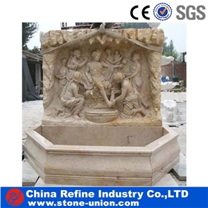 Garden Water Fountain,Marble Waterfall for Outdoor