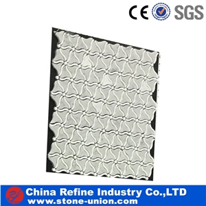 Hexagon Mosaic Tiles,Bianco Carrara Mosaic