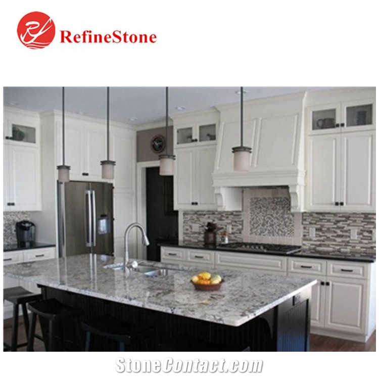 High Quality White Ice Granite Countertops,Bar Tops