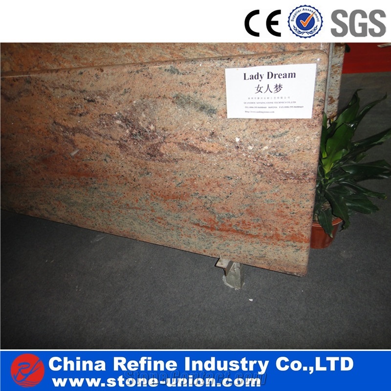 Indian Lady Dream Granite Tiles and Slabs, Wall