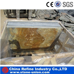 Multicolor Slate Stone,Rusty Slate Wall Tiles
