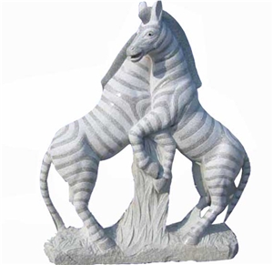 Natural Granite Stone Park Animal Sculptures